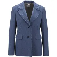 MADELEINE Longblazer "Blazer Longblazer mit Struktur"