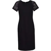 MADELEINE Jerseykleid "Kleid Jersey-Kleid mit Spitze"