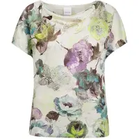 MADELEINE Longpullover "Pullover Modisches Strickshirt im Allover-Print"
