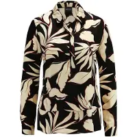 MADELEINE Hemdbluse "Bluse Florale Bluse mit Schößchen"