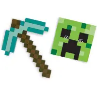 JAKKS Pacific Minecraft Creeper Und Spitzhacken Kostüm