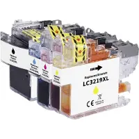 Renkforce Druckerpatrone ersetzt Brother LC-3219XLBK, LC-3219XLC, LC-3219XLM, LC-3219XLY Kompatibel Kombi-Pack Schwarz,