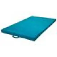 Velinda Bequeme Faltmatratze 120x200x10 cm blau – ideal als Gästebett oder Reisematratze