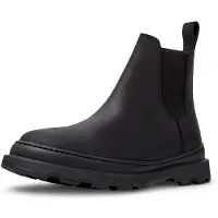 Camper für Herren. K300534-001 Brutus Lederstiefelette schwarz (43), Wohnung, Keine, Lässig