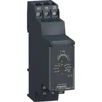 Schneider Electric Electric RE22R2QEMT Zeitrelais für Stern-Dreieck-Anlasser, 0,3 s-30 s, 380-415 VAC, 1S 1Ö
