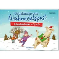 Sonstige Verlage Buch-Adventskalender: Weihnachtliches Abenteuer der Baumhausbande, 24 Kapitel, Bastelposter, schokoladenfrei, ab 5 Jahren