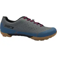 Sidi Asper Gravel-Schuh Herren, mit Schnürung, Dunkelgrau