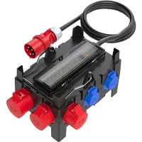 Pce 9130008 Mobilverteiler Kunststoff Baureihe ISCHL BV 32/5 2x16/5 6xSSD 2m5G6St32 Ea IP44