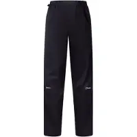 Berghaus Regenhose "PACSMART 2.5L RAIN-PANT", Herren, Gr. XS (42), Länge 29, schwarz, schwarz 29, Obermaterial: 100% Polyamid, Hosen Regenhose, ohne Verschluss, atmungsaktiv, wasserdicht, aus Polyamid
