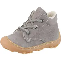 Pepino by Ricosta Colin 1500203440 Kinderschuhe gefüttert, Leder, Grau, Jungs Gr 19-25 - Barfußschuhe KINDER, Grau, leder (barbados)