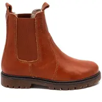 Bisgaard Leder-Chelsea-Boots "Neel" in Hellbraun - 32