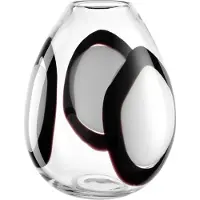 Leonardo Vase Occhi Bianchi 25 cm
