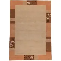 Theko HANDTUFTTEPPICH Royal Ganges 70x140 cm