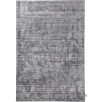 Tom Tailor Teppich HOME "Shine uni" Gr. 4, grau, B:160cm H:8mm L:230cm, Viskose, Teppiche, Teppich, Handwebteppich, 100% Viskose, handgewebt, mit elegantem Schimmer
