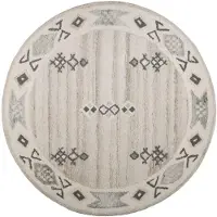 Theko Wollteppich Royal Berber , beige , Wolle , Maße (cm): B: 190 H: 1,8