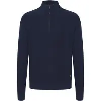 Blend Troyer "Stricktroyer BHCodford", Herren, Gr. XL, blau (marineblaus), Obermaterial: 100% Baumwolle CO., Pullover Troyer