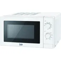 Beko MGC20100W, Arbeitsplatte, Grill-Mikrowelle, 20 l, 700 W, Drehregler, Weiß