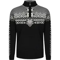 Dale of Norway 140th Anniversary Masc Sweater black smoke offwhite (F) L