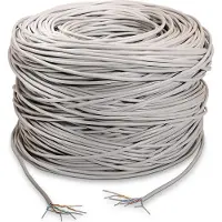 Aisens A133-0208, 100 m, Cat5e, U/UTP (UTP), Grau