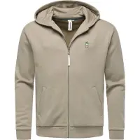 Ragwear Sweatjacke "Natten EMB" Weiche Herren Kapuzenjacke mit Stickerei