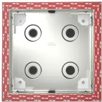 Gira System 106 Unterputz-Einbaudose 2x 2-fach - 552800