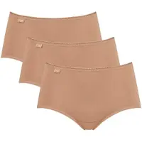 Sloggi Midislip "24/7 Cotton" Spitze, blickdicht, weiche Baumwollmischung