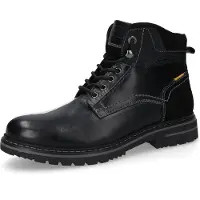 Camel active Herrenschuhe Schnürstiefel Schwarz Freizeit