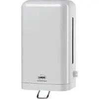 Wepa Satino Manuell Large Clean&Care Spender, SF1, Fassungsvermögen: 700 ml Schaumseife/1000 ml Flüssigseife, Maße: B 154 x H 293 x T 112 mm