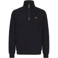 Blend Troyer "Troyer BHPomes", Herren, Gr. XXL, schwarz, Obermaterial: 60% Baumwolle CO. 40% Polyester PES., Pullover Troyer