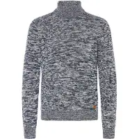 Blend Rollkragenpullover "Rollkragenpullover BHDami", Herren, Gr. 3XL, blau (marineblaus), Obermaterial: 70% Baumwolle CO recyc.. 30% Polyester Pol. recyc.., Pullover Rollkragenpullover