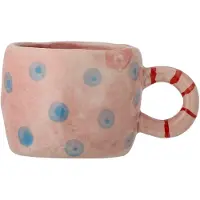 Bloomingville Nini-Tassen, rosa/blau, 6er-Set