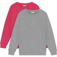 Minymo Longpullover "Sweater MISweatshirt", Kinder, Gr. 116, pink (beetroot lila), Obermaterial: 60% Baumwolle CO. 40% Polyester PES., Pullover Longpullover