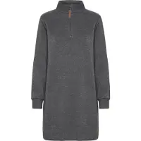 Oxmo Sweatkleid OXMille in Grau | Gr.: XS