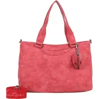 Fritzi aus Preußen Schultertasche Umhängetasche Joly Waffly Shoulder Bag Dark Red weinrot