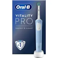 Oral-B Elektrische Zahnbürste Vitality Pro Vapor Blue CA HBOX