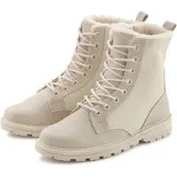 Vivance Stiefelette Stiefel, Boots beige Größe 36