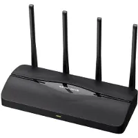 Mercusys BE3600 Dual Band Wi-Fi 7 Router, Wi-Fi 7 (802.11be), Dual-Band (2,4 GHz/5 GHz), Ethernet/LAN, Schwarz, Tabletop-Router