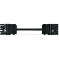 Wago 771-9395/067-801 konfektionierte Verbindungsleitung,Cca,Buchse Stecker,schwarz 7719395067801