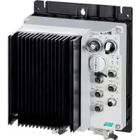 Eaton 199001 Drehzahlsteller, 5.6 A, 2.2 kW, Sensor-Eingang 4, Aktor-Ausgang 2, 180/207 V DC, PROFINET, HAN Q4/2, mit Bremswiderstand