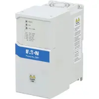 Eaton 3-5019-004A Frequenzumrichter, 230 V AC, 3-phasig, 17.5 A, 4 kW, IP20/NEMA0, Funkentstörfilter, Brems-Chopper DM1-32017EB-N20B-EM 35019004A
