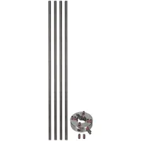 Dehn -Befestigungssatz für seitliche Fliegerstangen StSt D10mm - 819184