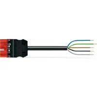 Wago 771-9975/216-301 konfektionierte Anschlussleitung,Eca,Stecker/offenes Ende,rot 7719975216301