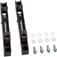 Hager UZ81S3 SaS-Träger, universN, 1 polig für N/PE bis Cu 100x10 mm, Einzelmontage, 2Stück