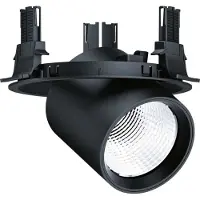Zumtobel 60715944 LED-Einbaustrahler ausschwenkbar V2-R M 3400-830 SWI FL BK BK