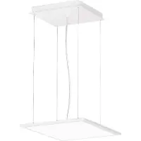 Performance In Lighting LED-Hängeleuchte FL Square 300 PL OP on/off 830
