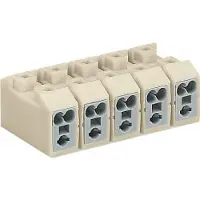 Wago 272-102 Netzanschlussklemme,ohne Drücker,ohne Rastfüße,weiß 272102 - 1000 Stück