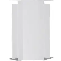 Hager LF6023047035 Inneneck halogenfrei zu Leitungsführungskanal LF/FB 60x230mm lichtgrau