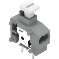 Wago 235-712/331-000 Anreihbare 2-Leiter-Leiterplattenklemme,Drücker,0,75 mm2,dunkelgrau 235712331000 - 100 Stück
