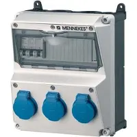 MENNEKES 920002 AMAXX Steckdosen-Kombination, IP44