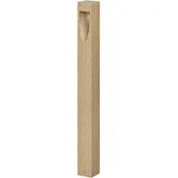 Ledvance SMART+ Outdoor WiFi-Wegeleuchte 7,5W, 600lm, Holz, mit warmweißem Licht (3000K) und 16 Mio. Farben, hochwertiges Aluminiumgehäuse, steuerbar per App, kompatibel mit Amazon, Google und Co.
